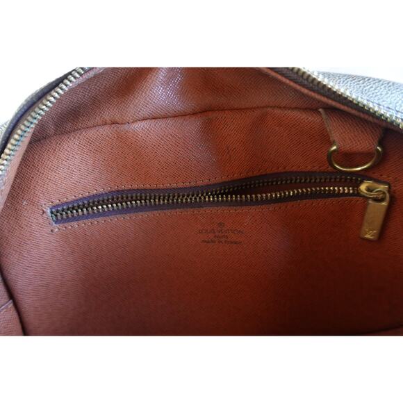 Vintage Louis Vuitton Shoulder Bag Womens Monogram Canvas Purse France 90s - Picture 10 of 16